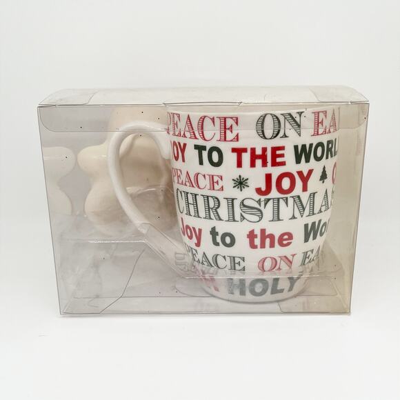 New in Box Kringle's Kitchen Gift Set - Coffee Mug and Small Gingerbread Dish - Picture 4 of 6